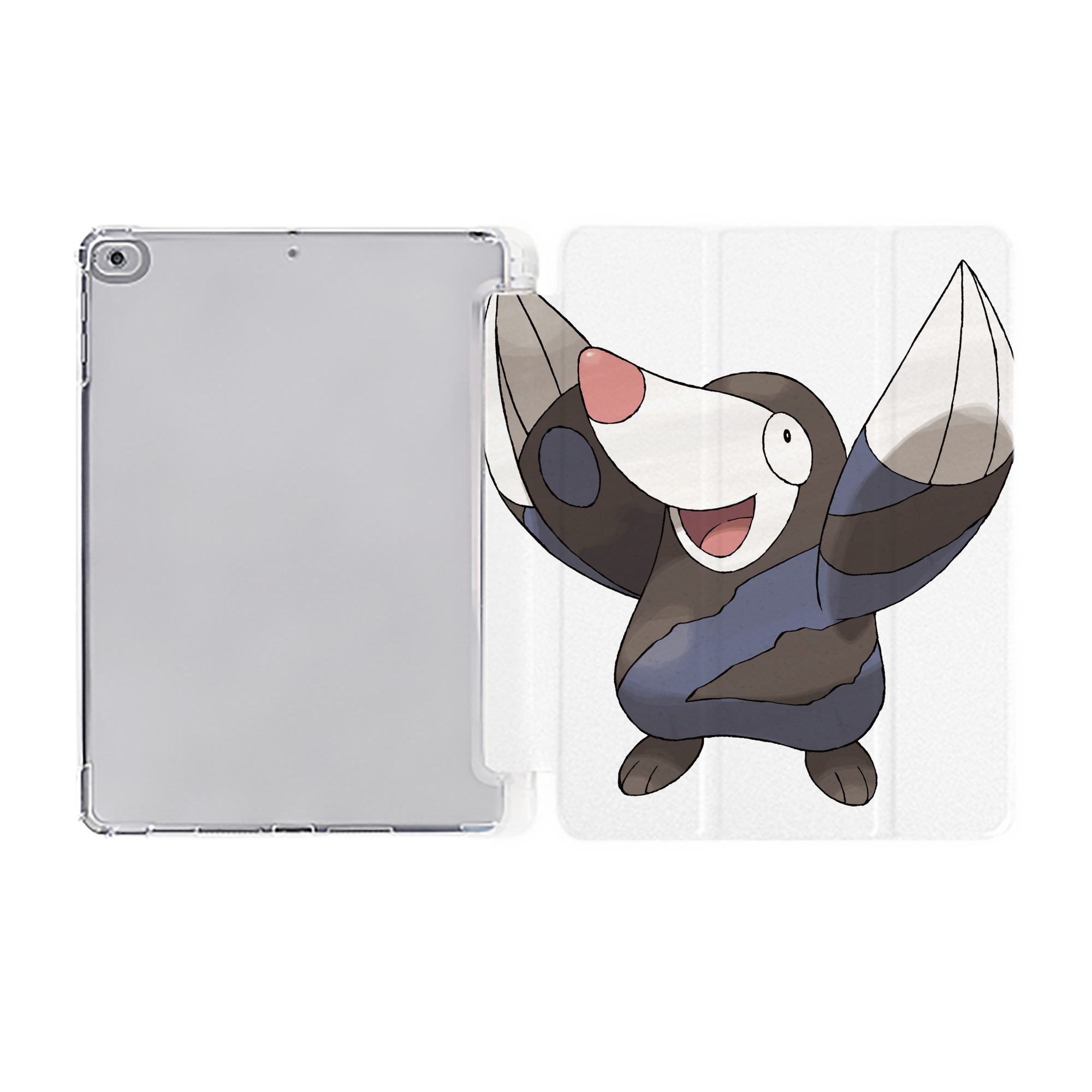 （画像用） ポケットモンスター Pokémon IPad ケース ペン収納付き 三つ折りスタンド PUレザー×シリコン 対応機種9.5/10.5/10.9インチ